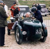 MG M Type 847 cm3 1930 Mr Bevington happy to be a passenger